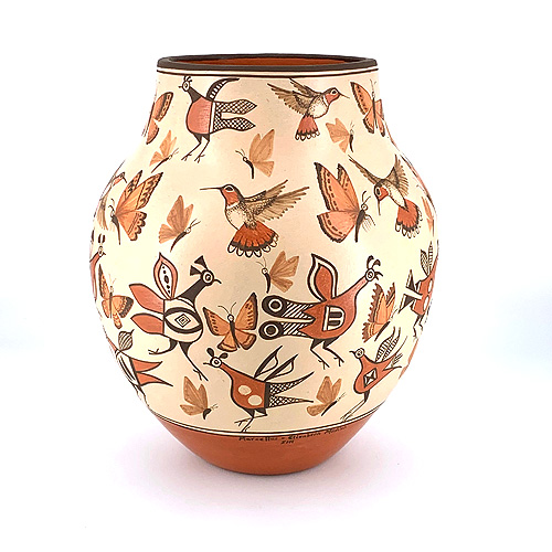 Pueblo Pottery by Marcellus & Elizabeth Medina - Zia Pueblo